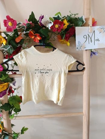 T-shirt manche courte 9mois Kiabi
