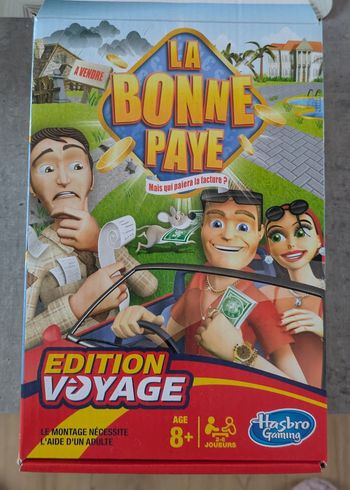 Jeu de société de voyage " la bonne paye"