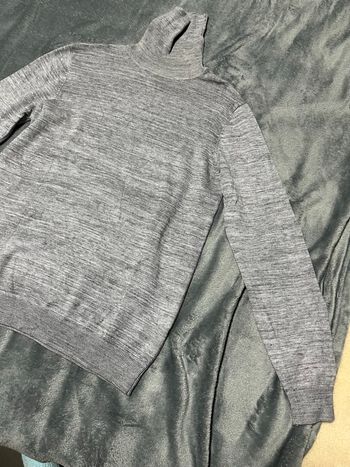 Pull col rouler homme