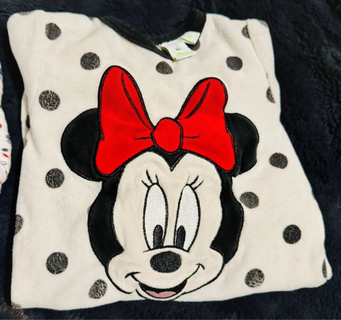 Lot 5 pyjamas fille Disney hiver 3 mois excellent état - photo numéro 3