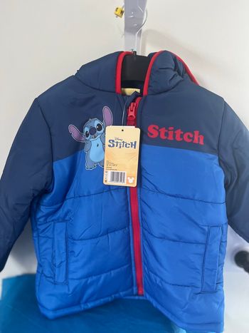 Parka Stitch bleu 