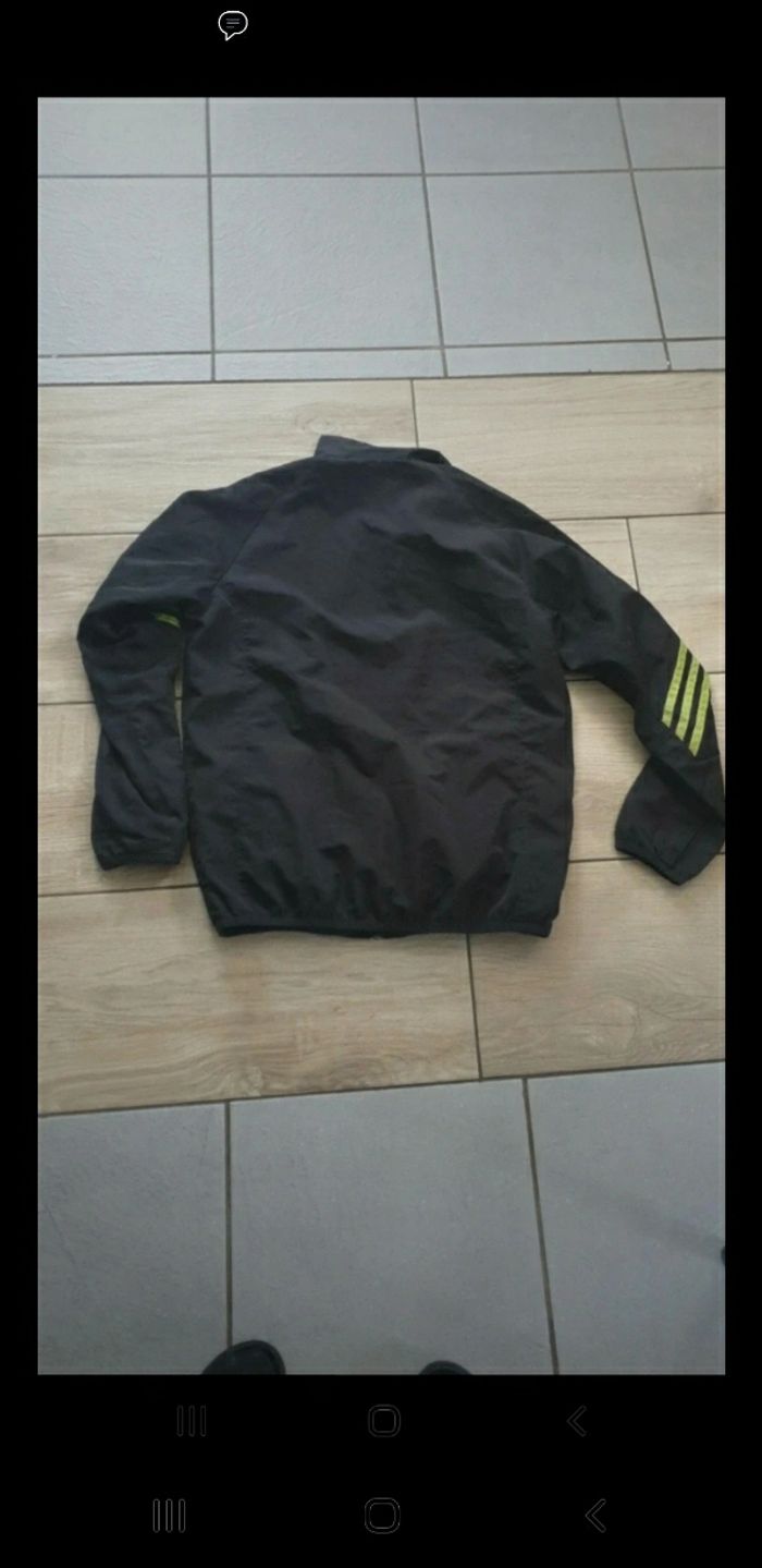 Veste de survêtement garçon Adidas 12 ans - photo numéro 4