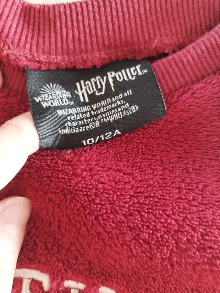 Pyjama velours Harry Potter 10-12 ans - photo numéro 4