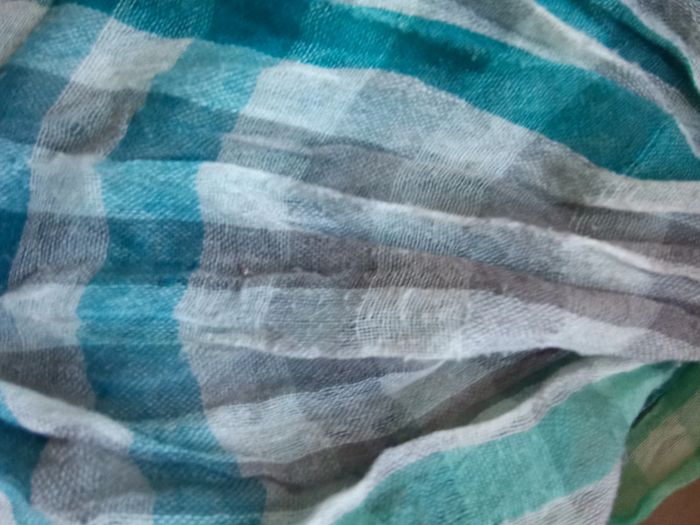 Chèche garçon bleu - photo numéro 2