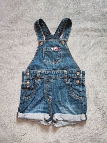 Salopette short 24 mois