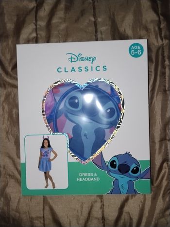 Déguisement stitch Disney taille 5/6 ans