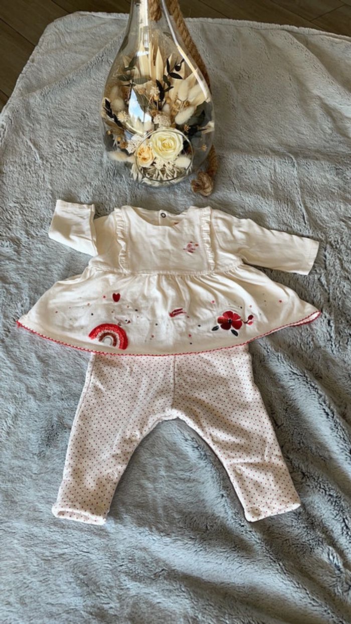 Robe pantalon catimini 6 mois