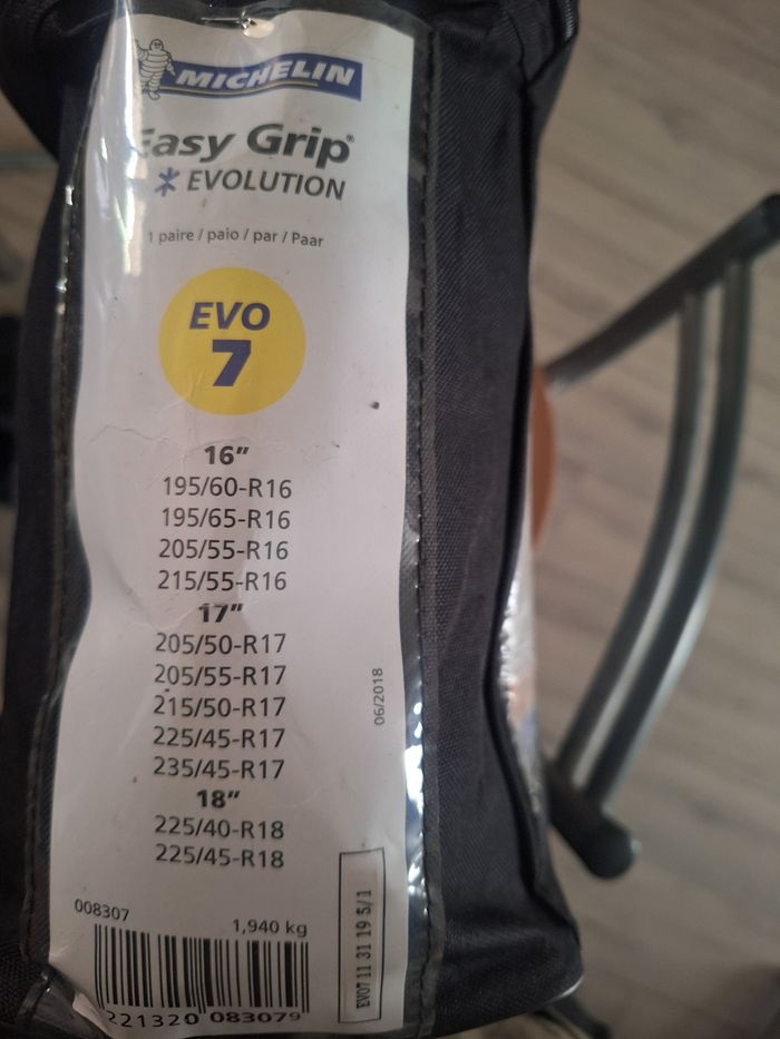 Michelin Easy Grip Evo 7 chaînes à neiges - photo numéro 2