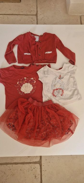Lot Ensemble sergent major 2 ans 92 cm