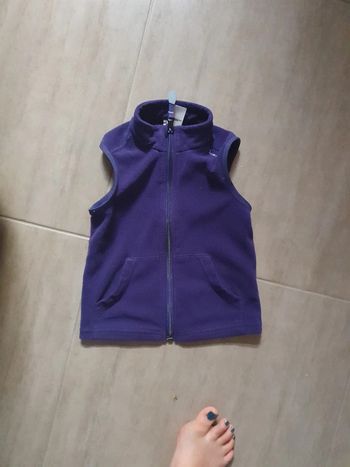 Gilet polaire sans manches