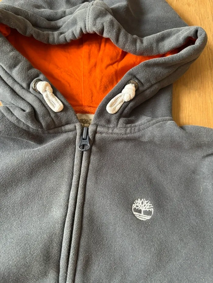 Sweat à capuche zippé Timberland - photo numéro 2