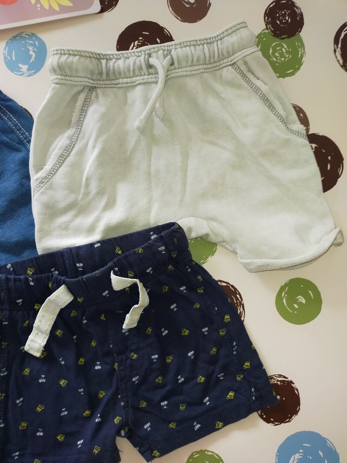 Lot de 3 shorts 6 mois - photo numéro 3