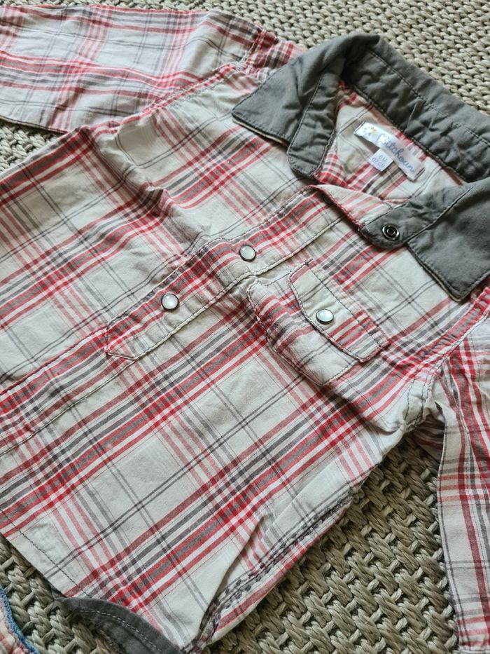 Ensemble chemise et jean - 6 mois - photo numéro 2