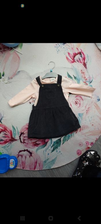 Ensemble robe fille 6 mois