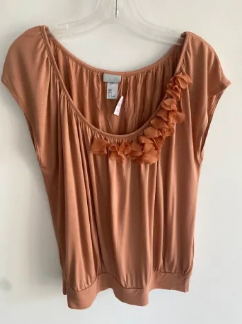 Top sans manche H&M Terracotta