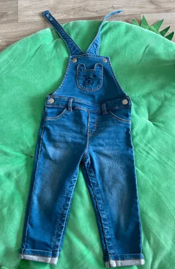 Salopette en jean bébé garçon