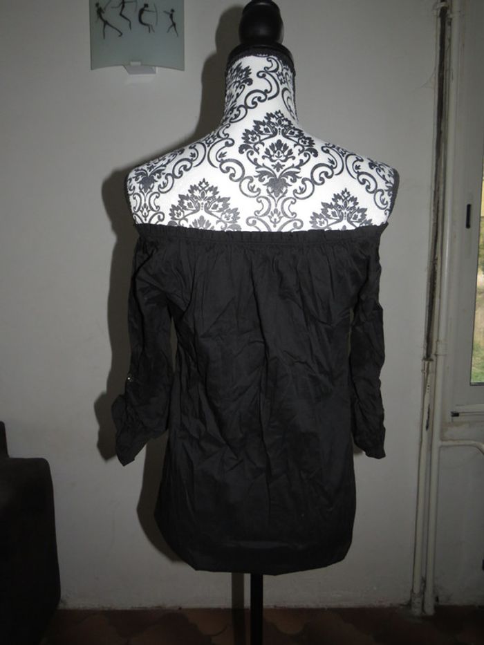 T-shirt bustier a manche longue - photo numéro 3