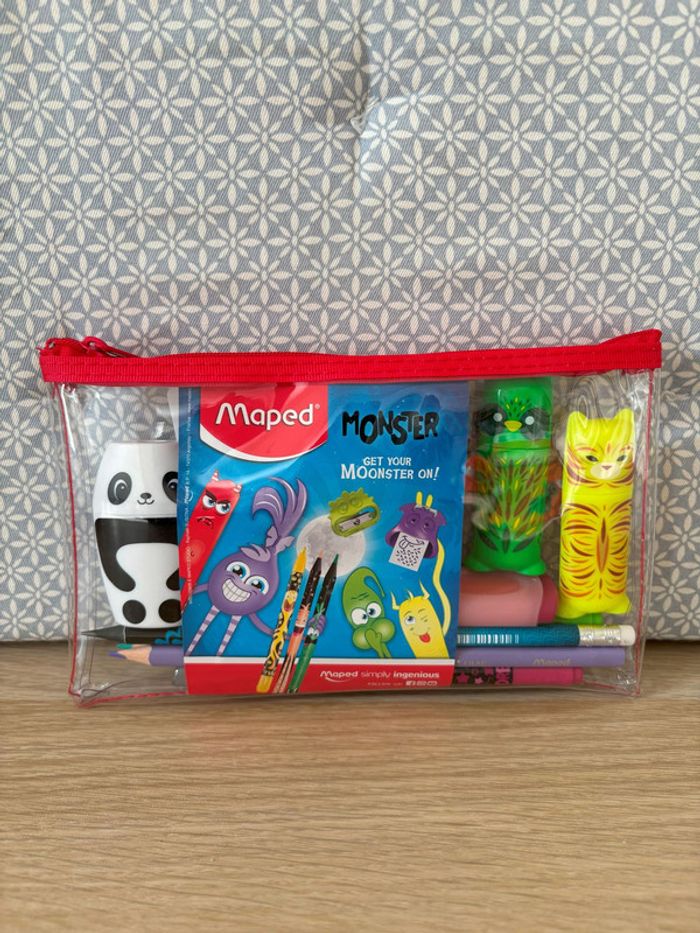 Trousse Garnie "Fournitures Scolaires" - photo numéro 2