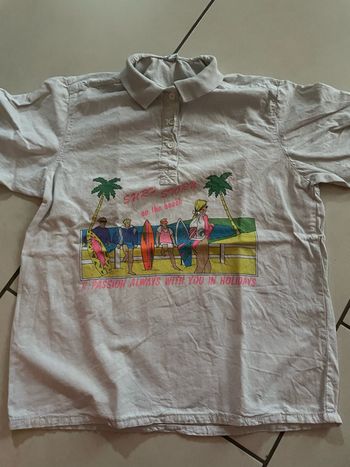 T-shirt polo vintage