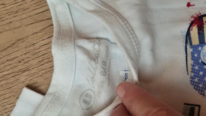 Lot 2 maillots de corps 6 ans - photo numéro 2