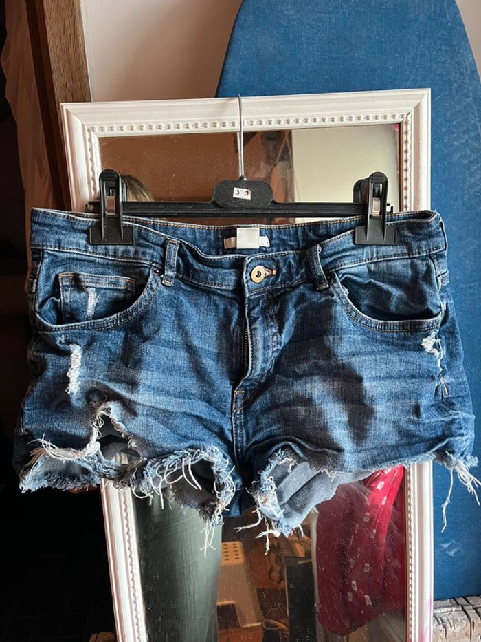 Short en jean