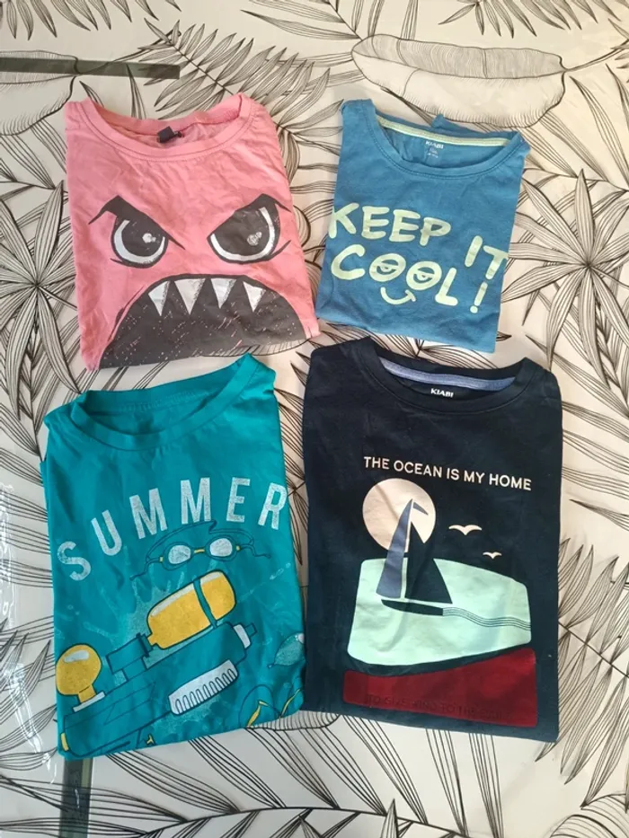 Lot tee-shirt garçon