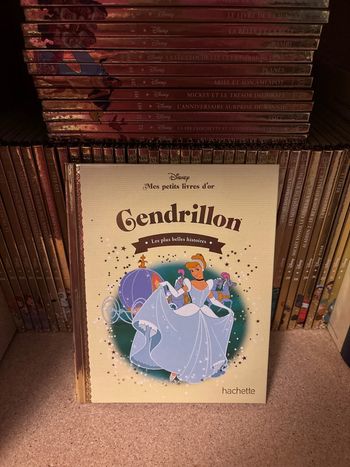 Livres Disney, mes petits livres d’or Cendrillon