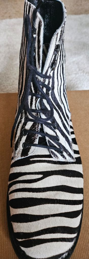 Boots zèbre 