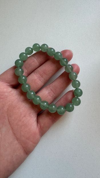 Bracelet en pierre verre eau