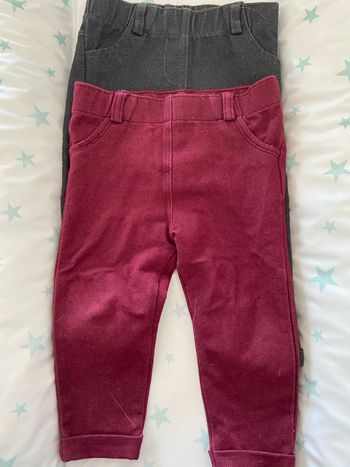 Lot pantalon élastique