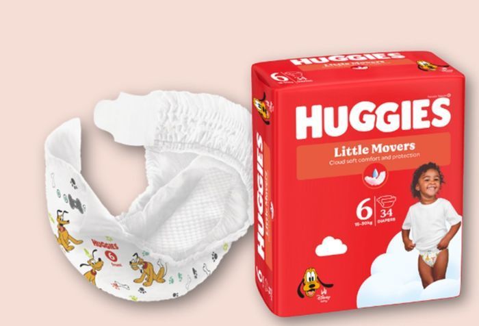 Huggies - Couches bébés Little Movers Taille 6 - photo numéro 2