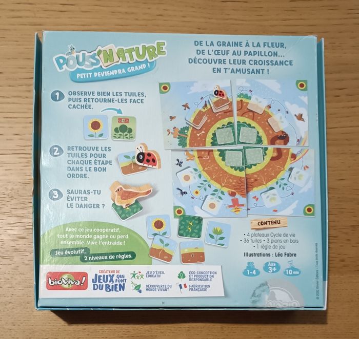 JEU Complet Pouss'Nature 3 ans plus - photo numéro 3