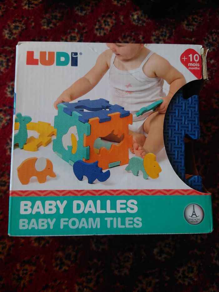 Petites dalles en mousse