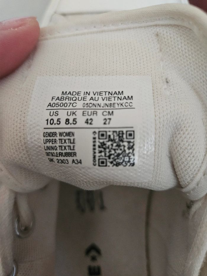 Converse dentelle - photo numéro 5