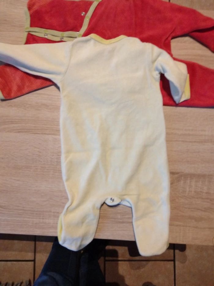 Lot 2 pyjamas couleur mixte taille 6 mois - photo numéro 6