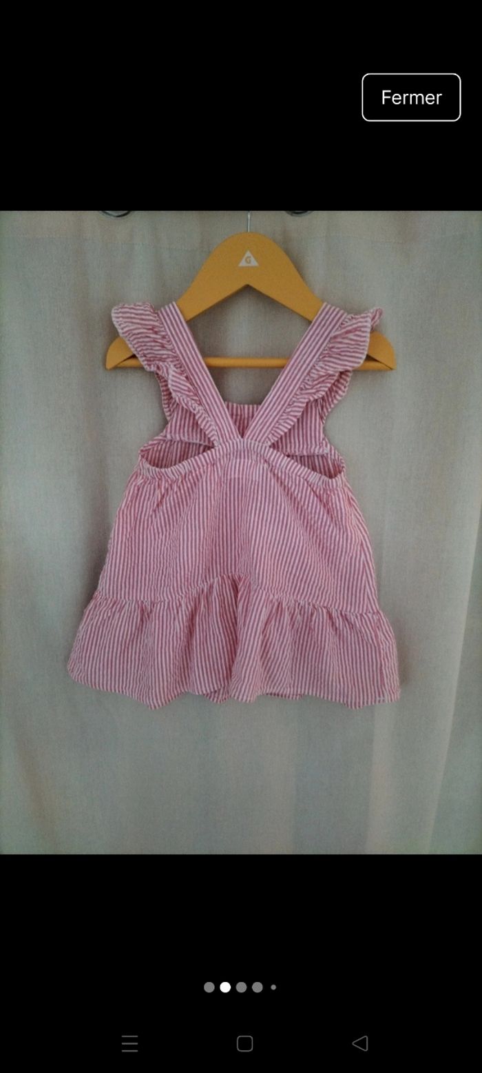 Robe rose lefties 12 mois - photo numéro 2