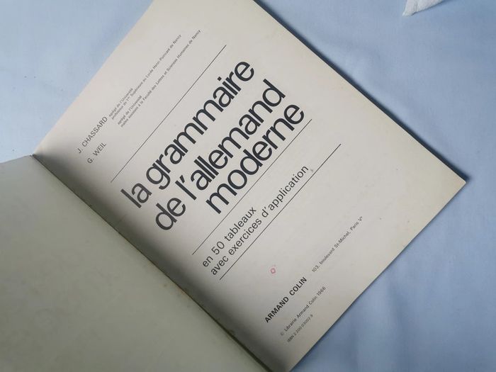 La grammaire de l'allemand moderne en 50 tableaux avec exercices d'application - photo numéro 4