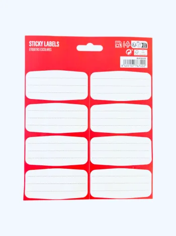 X16 étiquettes adhésive - Erik Neuf