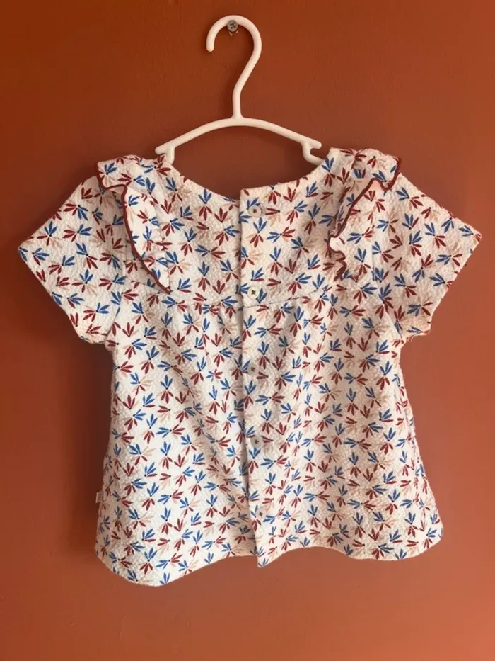 T-shirt blouse obaibi 23 mois - photo numéro 2