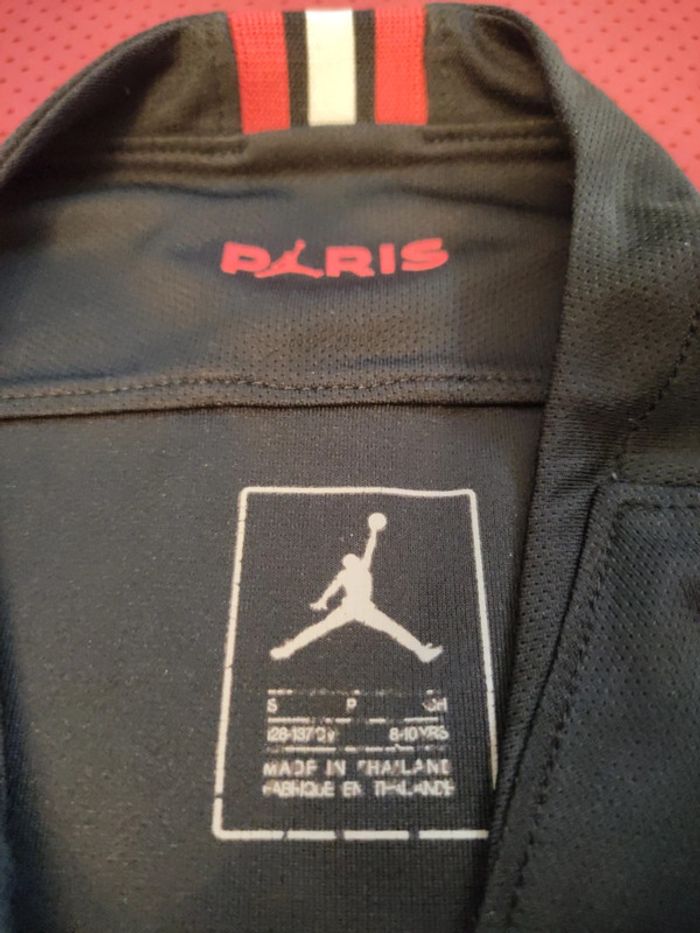 Maillot foot PSG M, Jordan Authentique Officiel taille enfant 8/10 ans - photo numéro 8