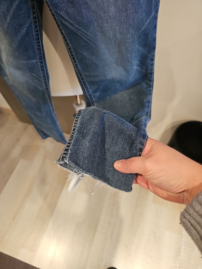 jean levi’s femme skinny demi curve taille w30 bleu - photo numéro 2