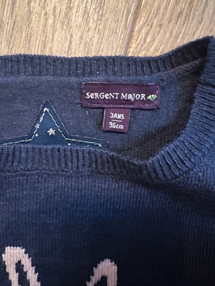Vends lot de 2 hauts manches courtes sergent major 3 ans très bon état - photo numéro 4