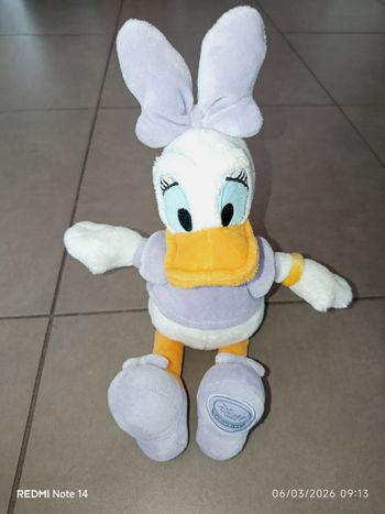 Peluche Daisy Duck - Disney Store Exclusive - État impeccable