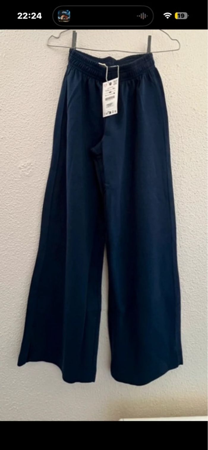 Pantalon interlock à jambes larges - photo numéro 5