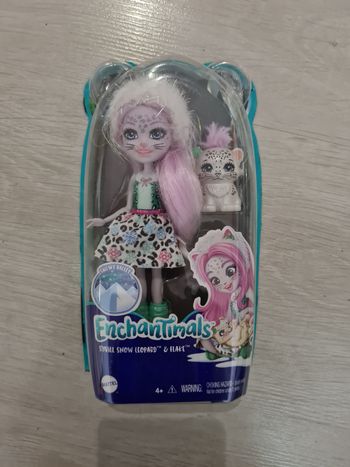 Enchantimals Sybill Snow Léopard & Flake 