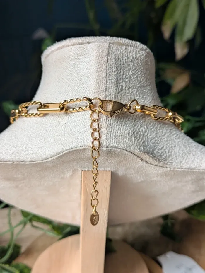 Collier acier inoxydable tendance - photo numéro 4