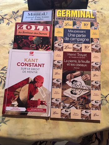 Lot livres