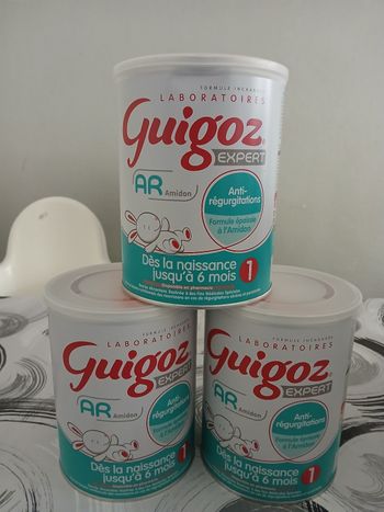 Guigoz AR anti régurgitations avec amidon première âge