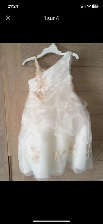 Robe de cérémonie fille 24 mois