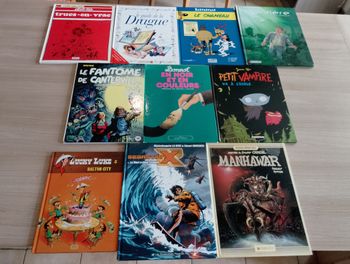  Lot de 10 BD divers (7)